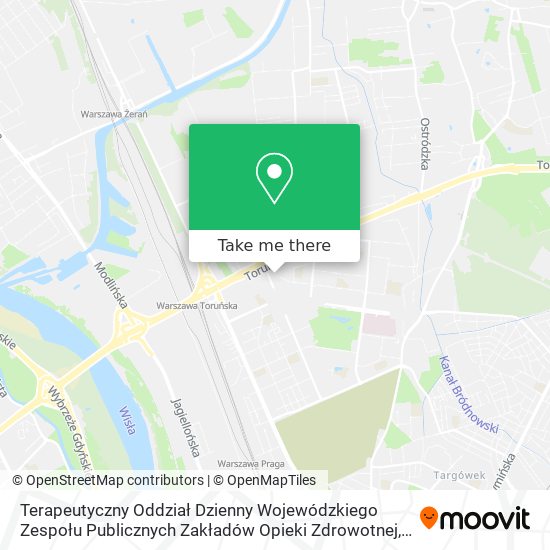 Terapeutyczny Oddział Dzienny Wojewódzkiego Zespołu Publicznych Zakładów Opieki Zdrowotnej map