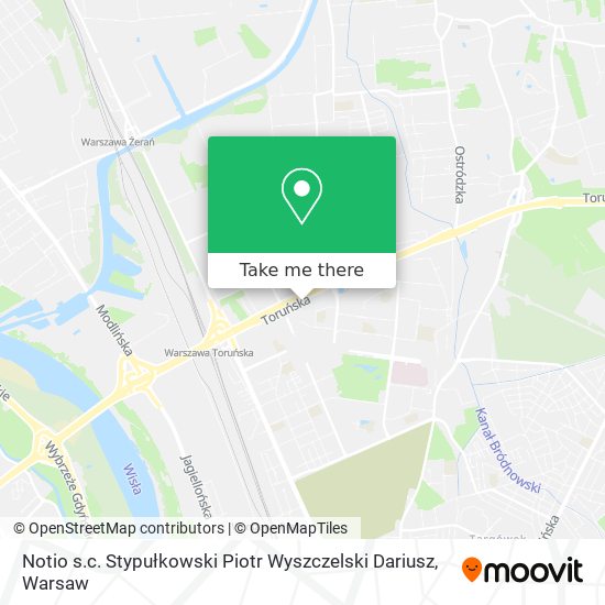 Notio s.c. Stypułkowski Piotr Wyszczelski Dariusz map