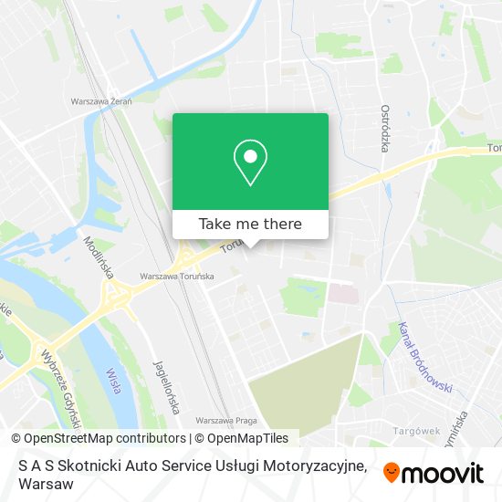 S A S Skotnicki Auto Service Usługi Motoryzacyjne map