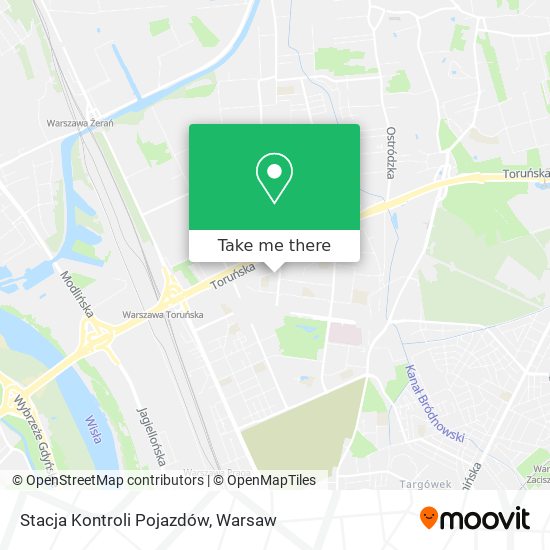 Stacja Kontroli Pojazdów map