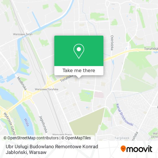 Ubr Usługi Budowlano Remontowe Konrad Jabłoński map