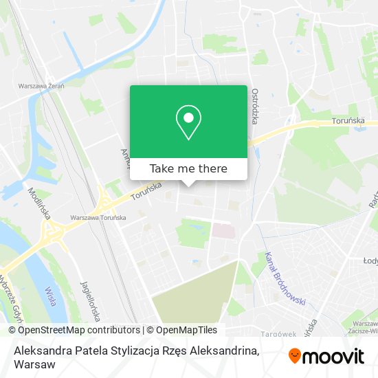 Aleksandra Patela Stylizacja Rzęs Aleksandrina map