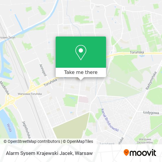 Alarm Sysem Krajewski Jacek map