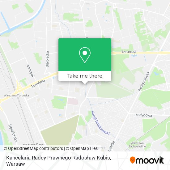 Kancelaria Radcy Prawnego Radosław Kubis map