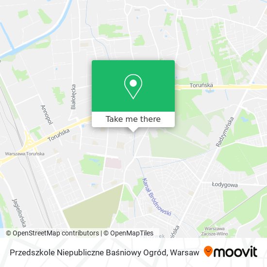 Przedszkole Niepubliczne Baśniowy Ogród map