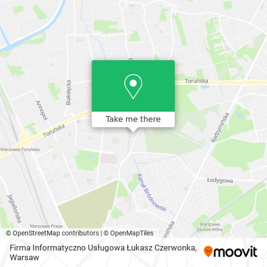 Firma Informatyczno Usługowa Łukasz Czerwonka map