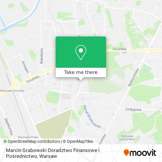 Marcin Grabowski Doradztwo Finansowe i Pośrednictwo map