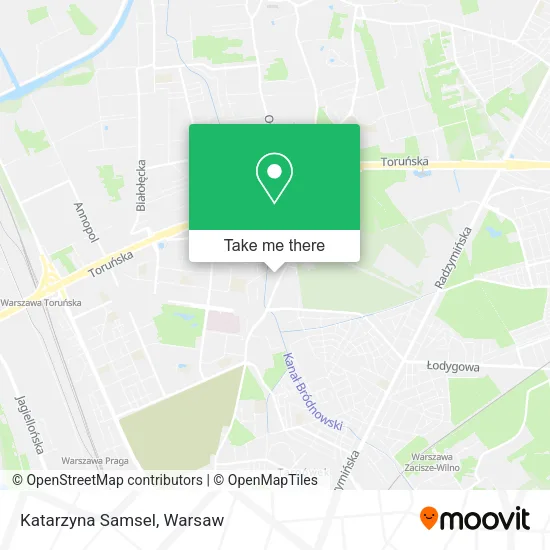 Katarzyna Samsel map