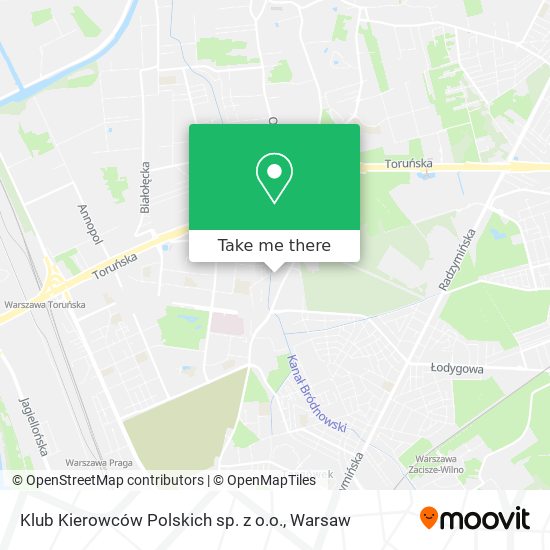 Klub Kierowców Polskich sp. z o.o. map