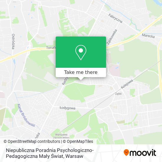 Niepubliczna Poradnia Psychologiczno-Pedagogiczna Mały Świat map