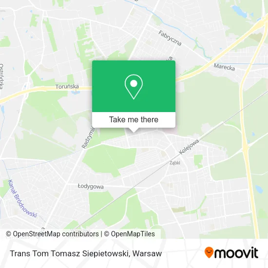Trans Tom Tomasz Siepietowski map