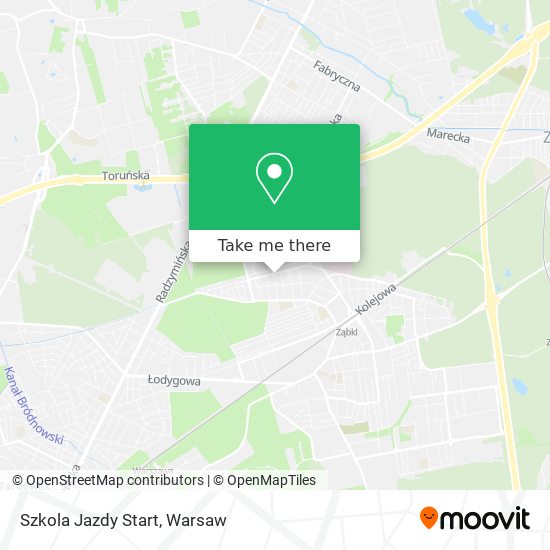 Szkola Jazdy Start map