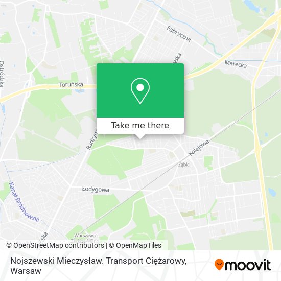 Nojszewski Mieczysław. Transport Ciężarowy map