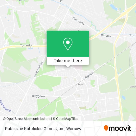 Publiczne Katolickie Gimnazjum map