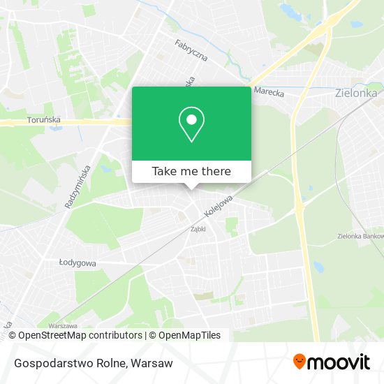 Gospodarstwo Rolne map