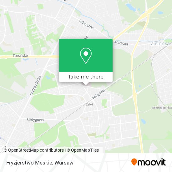 Fryzjerstwo Meskie map