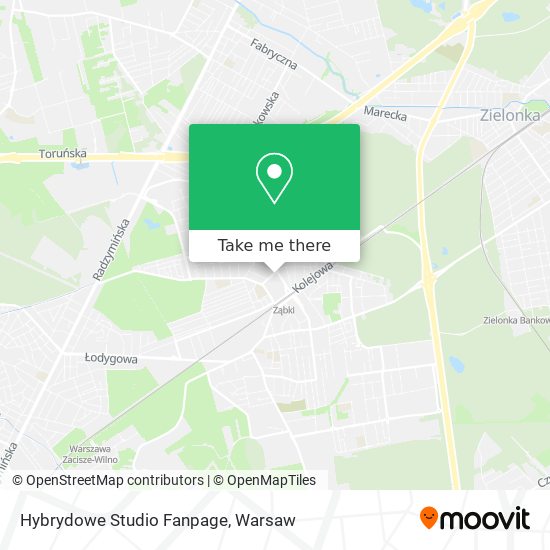 Hybrydowe Studio Fanpage map