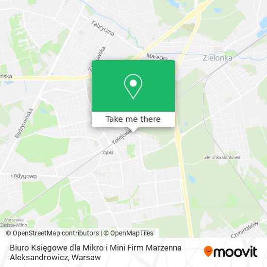 Biuro Księgowe dla Mikro i Mini Firm Marzenna Aleksandrowicz map