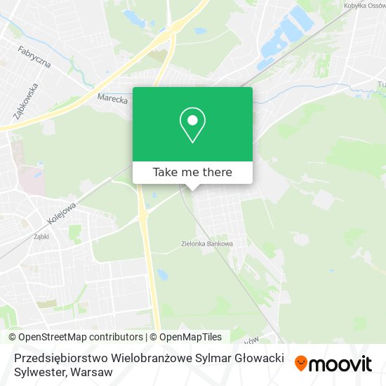 Przedsiębiorstwo Wielobranżowe Sylmar Głowacki Sylwester map