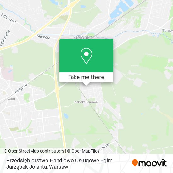 Przedsiębiorstwo Handlowo Usługowe Egim Jarząbek Jolanta map