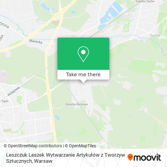 Leszczuk Leszek Wytwarzanie Artykułów z Tworzyw Sztucznych map