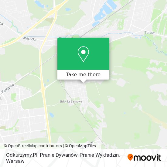 Odkurzymy.Pl. Pranie Dywanów, Pranie Wykładzin map