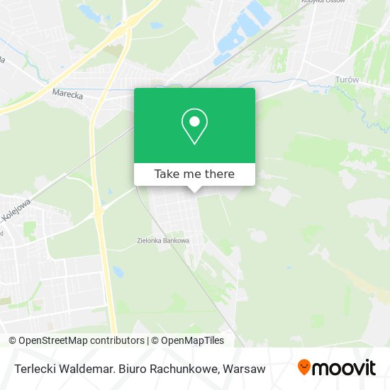 Terlecki Waldemar. Biuro Rachunkowe map