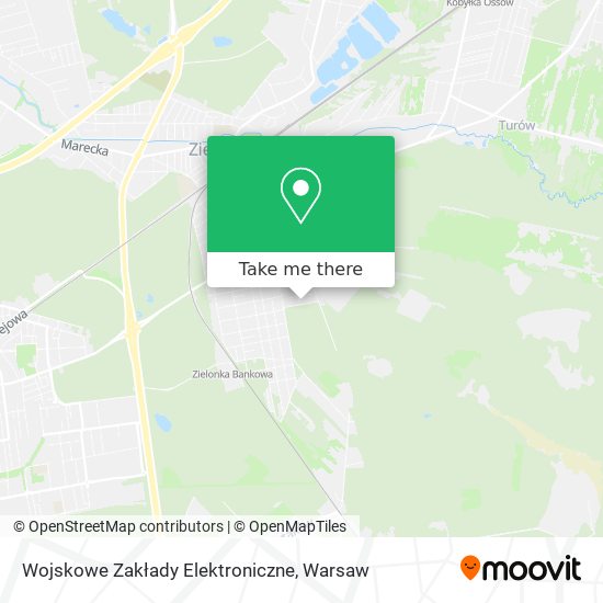 Wojskowe Zakłady Elektroniczne map