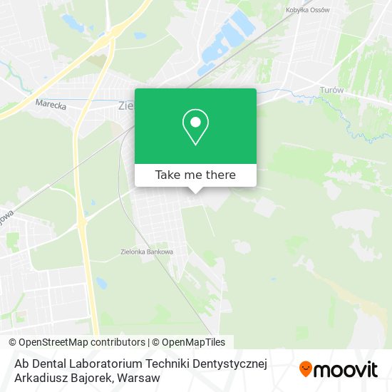 Ab Dental Laboratorium Techniki Dentystycznej Arkadiusz Bajorek map