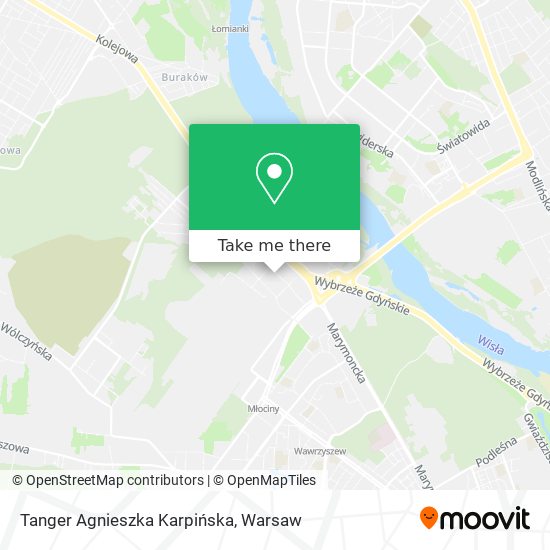 Tanger Agnieszka Karpińska map