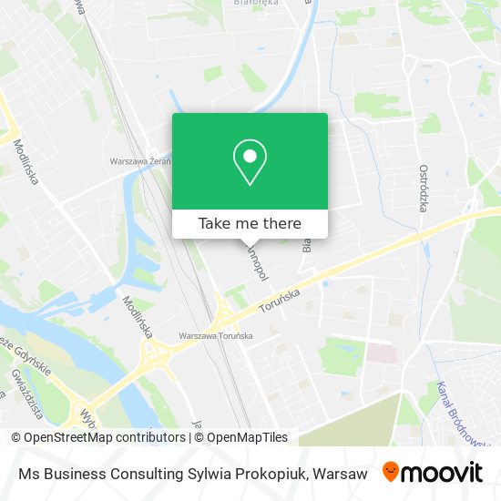 Ms Business Consulting Sylwia Prokopiuk map