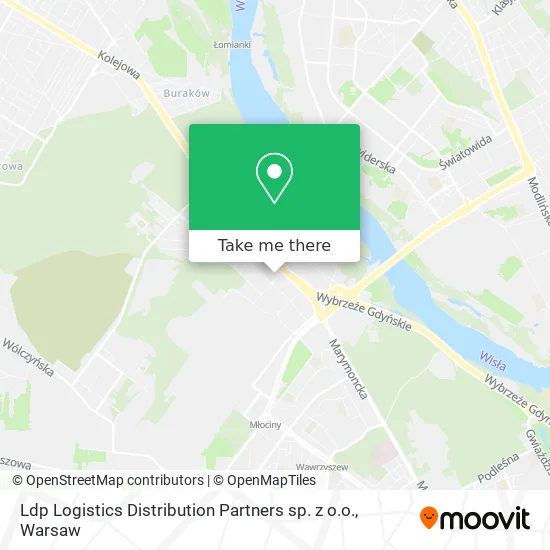 Карта Ldp Logistics Distribution Partners sp. z o.o.
