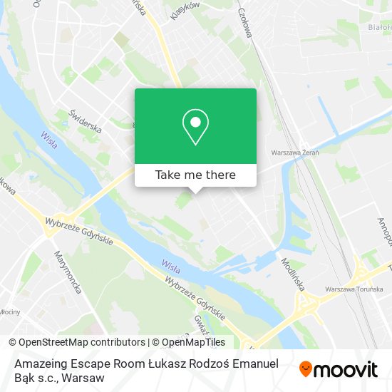 Amazeing Escape Room Łukasz Rodzoś Emanuel Bąk s.c. map