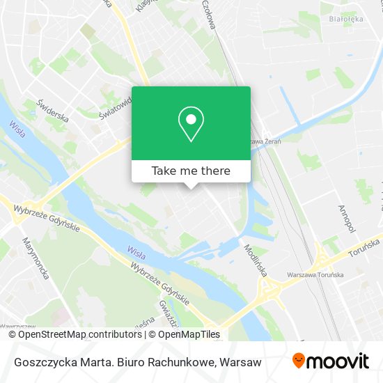 Goszczycka Marta. Biuro Rachunkowe map