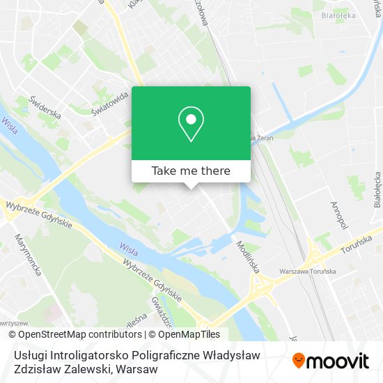 Usługi Introligatorsko Poligraficzne Władysław Zdzisław Zalewski map