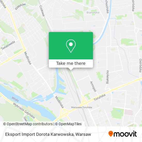 Eksport Import Dorota Karwowska map