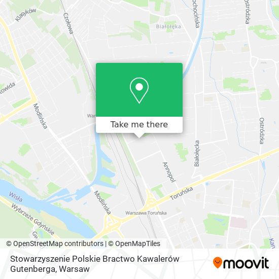 Stowarzyszenie Polskie Bractwo Kawalerów Gutenberga map