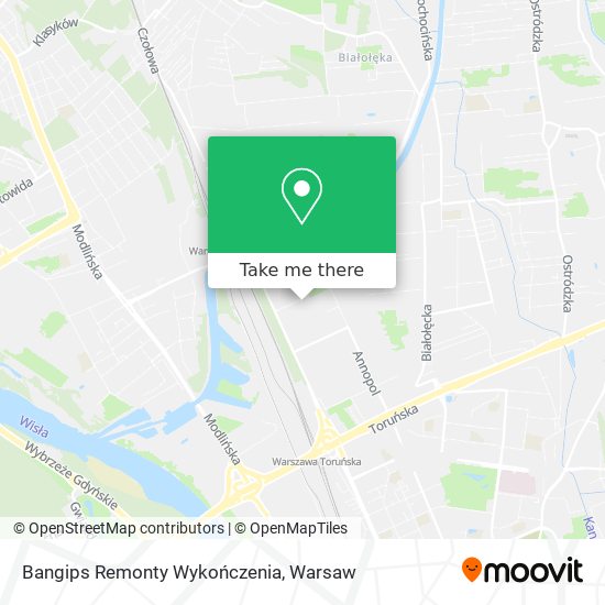 Bangips Remonty Wykończenia map