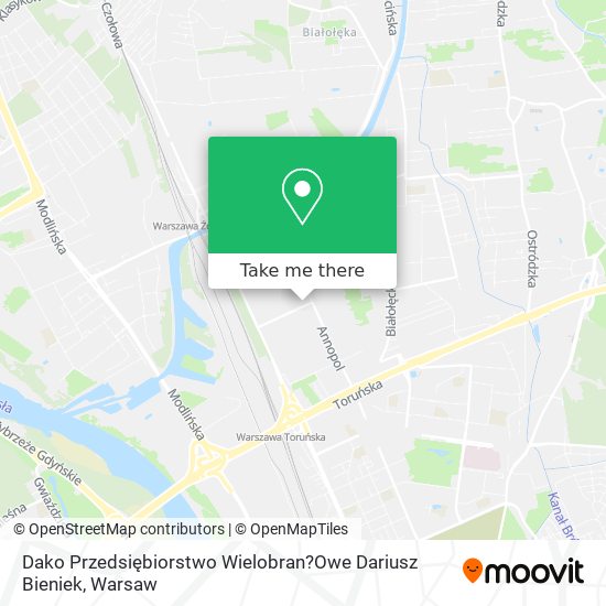 Dako Przedsiębiorstwo Wielobran?Owe Dariusz Bieniek map