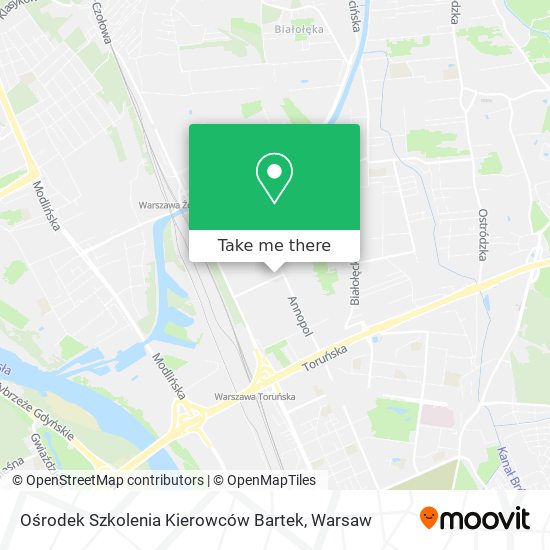 Ośrodek Szkolenia Kierowców Bartek map