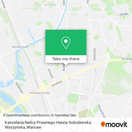 Kancelaria Radcy Prawnego Hanna Sobolewska Wyszyńska map