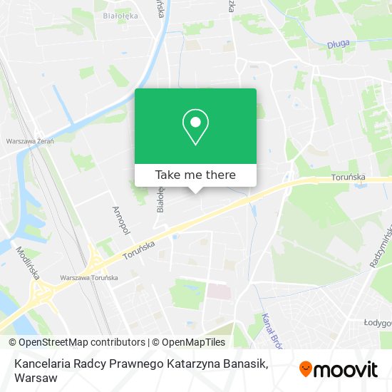 Kancelaria Radcy Prawnego Katarzyna Banasik map