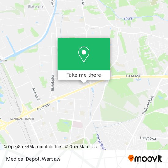 Medical Depot map