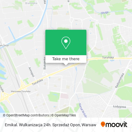 Emikal. Wulkanizacja 24h. Sprzedaż Opon map