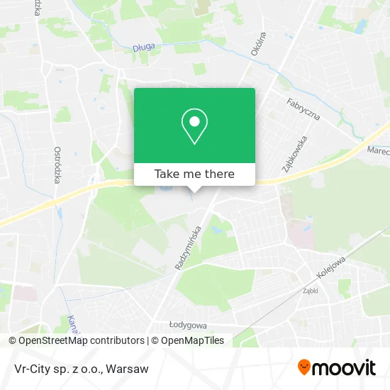 Карта Vr-City sp. z o.o.