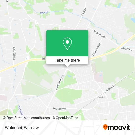 Wolności map