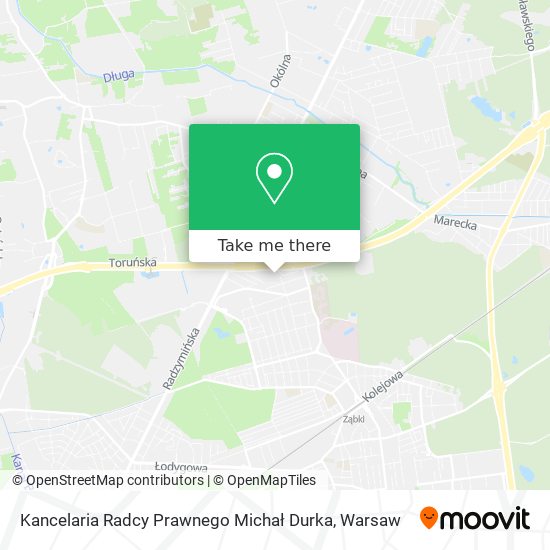 Kancelaria Radcy Prawnego Michał Durka map