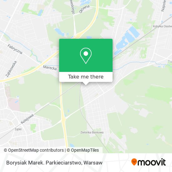 Borysiak Marek. Parkieciarstwo map