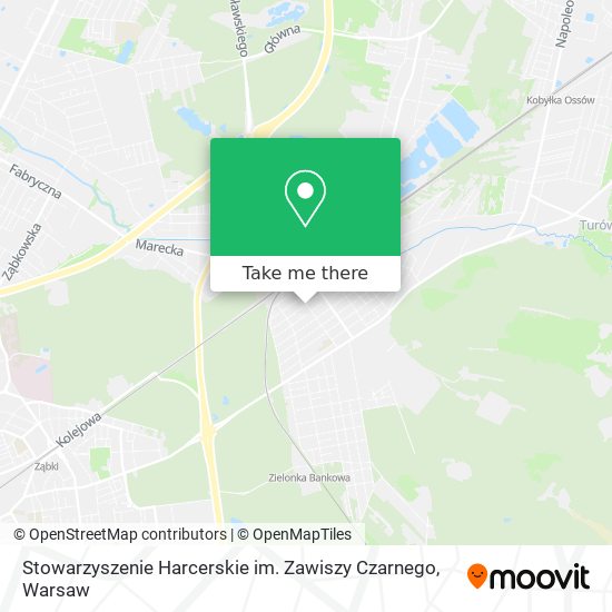 Карта Stowarzyszenie Harcerskie im. Zawiszy Czarnego