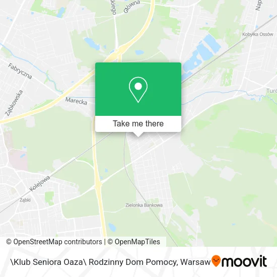 \Klub Seniora Oaza\ Rodzinny Dom Pomocy map